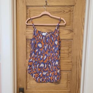Cabi animal print tank top